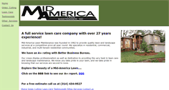 Desktop Screenshot of midamericalawn.com